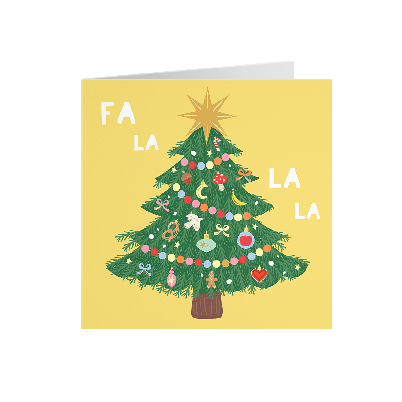 Fa La La Greeting Card