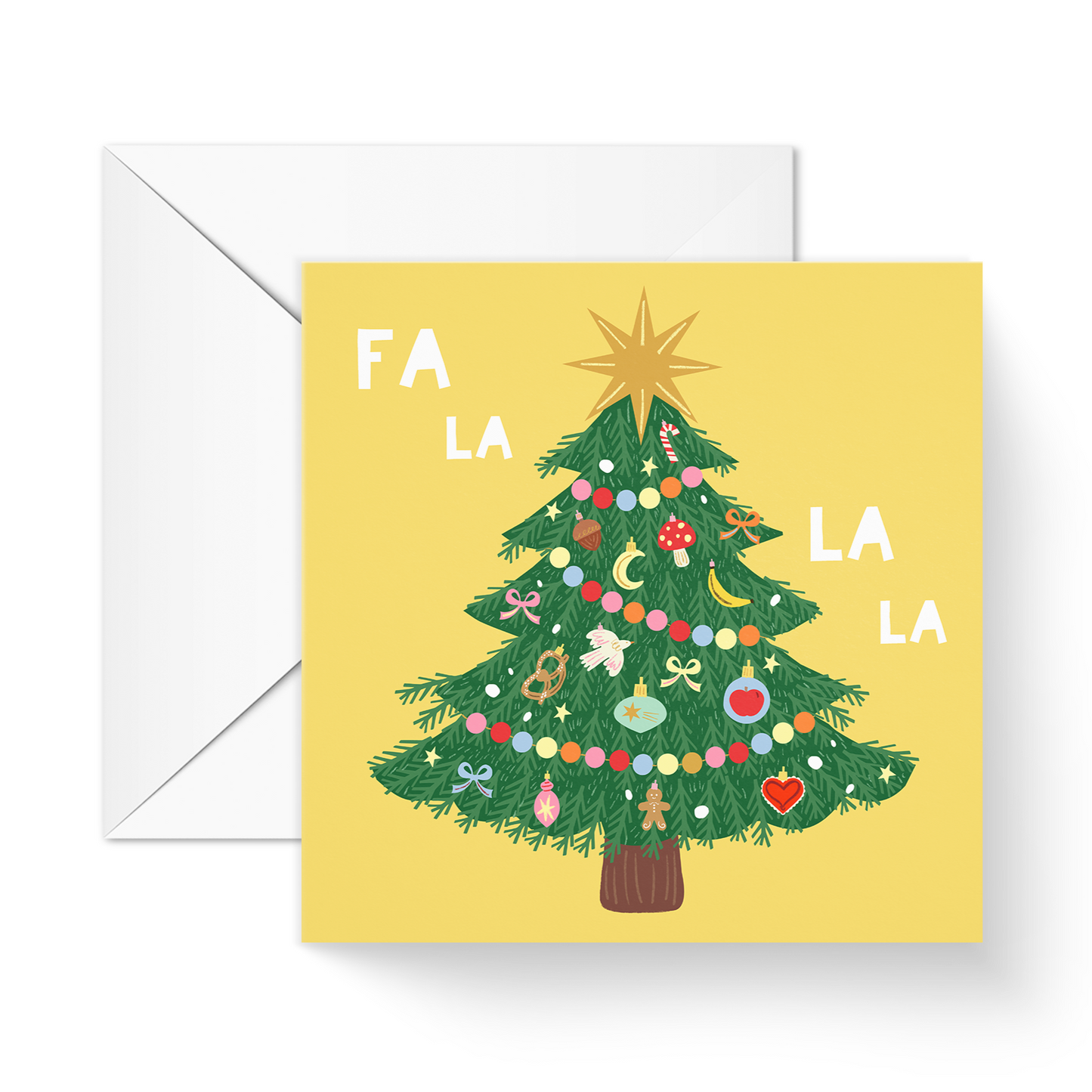 Fa La La Greeting Card