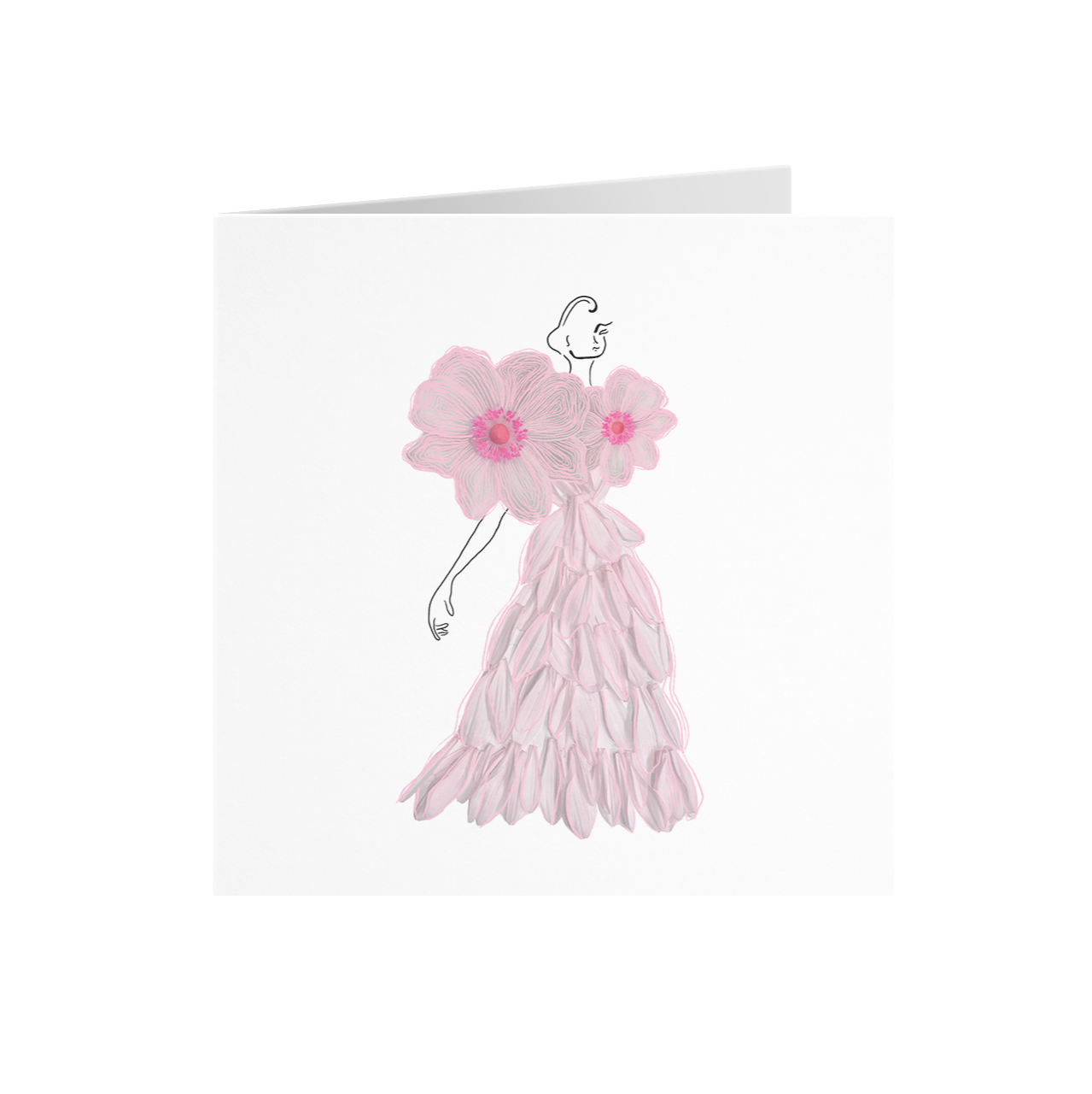 Fleur Greeting Card