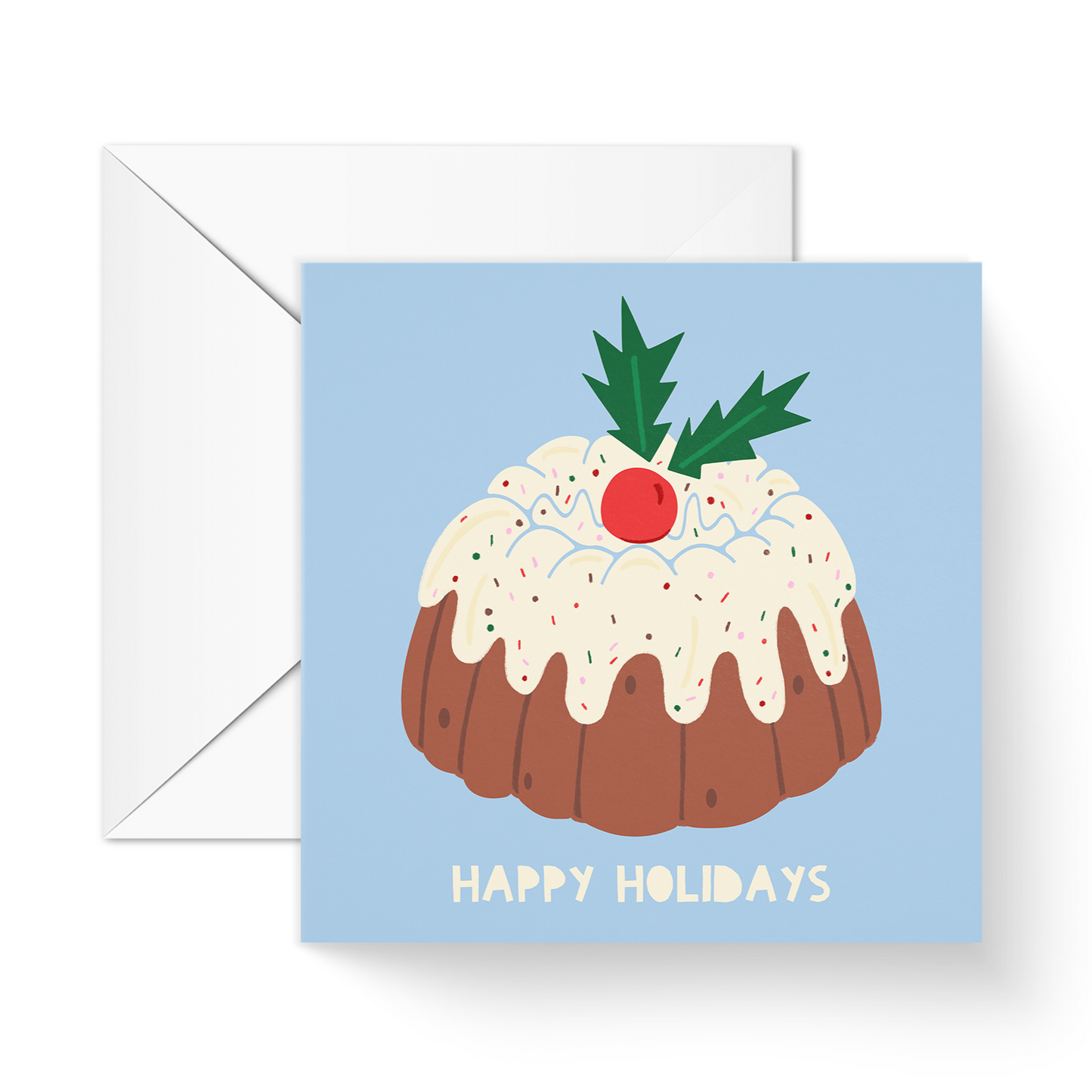Pudding Greeting Card