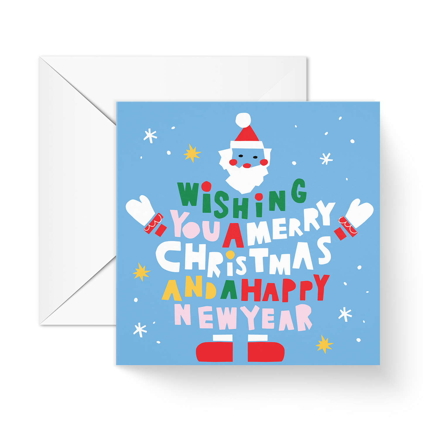 Santa Greeting Card