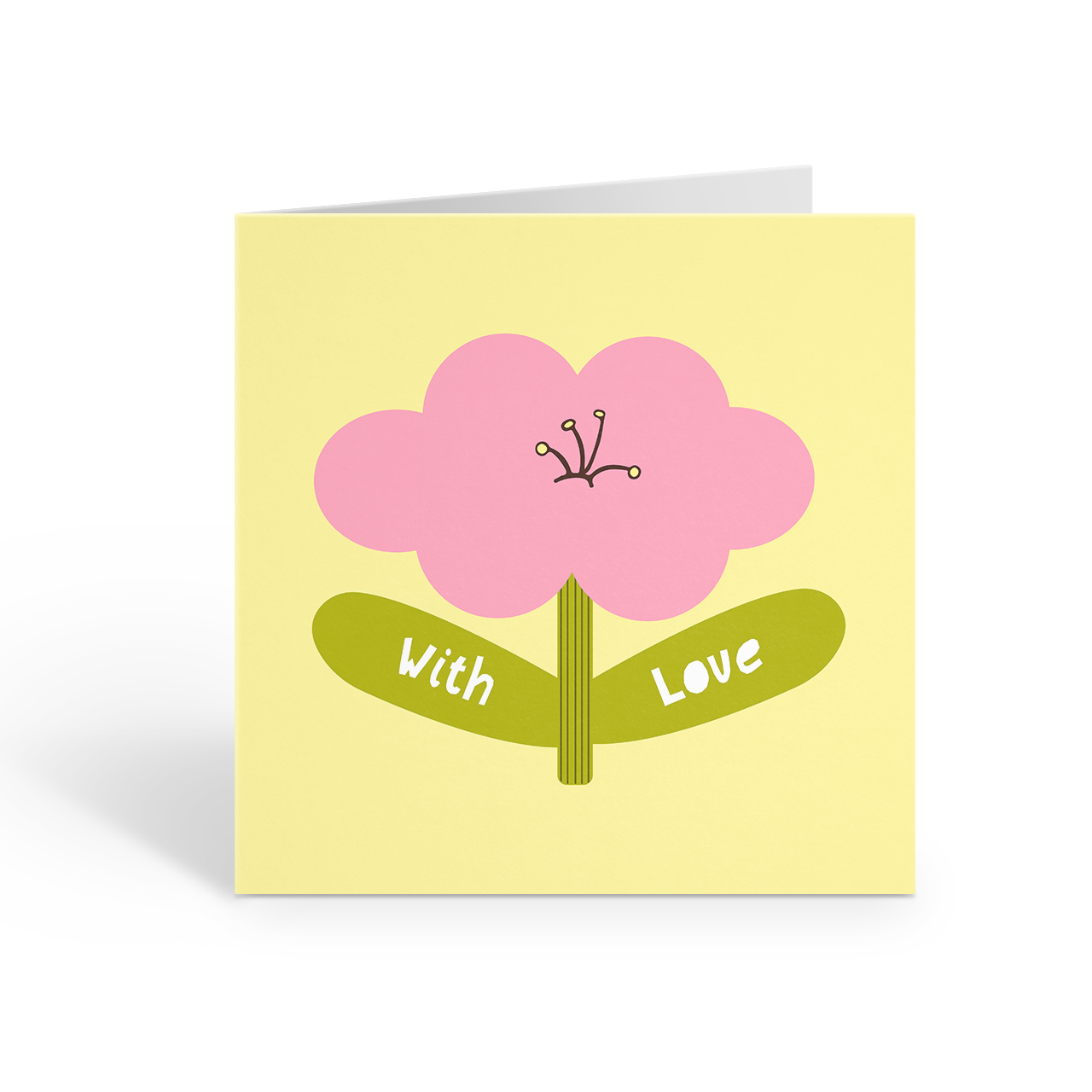 With Love Greeting Card