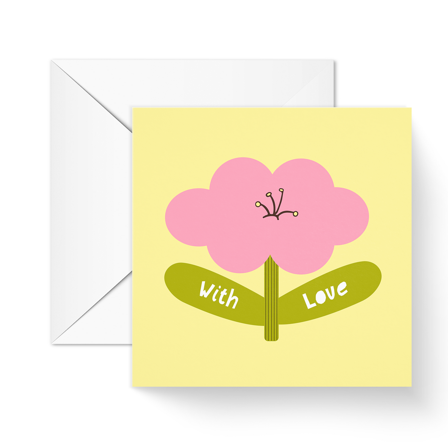 With Love Greeting Card