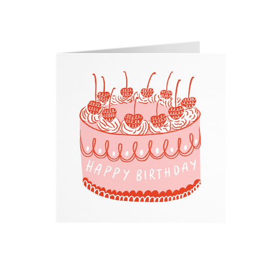 Birthday Cake Greeting Card