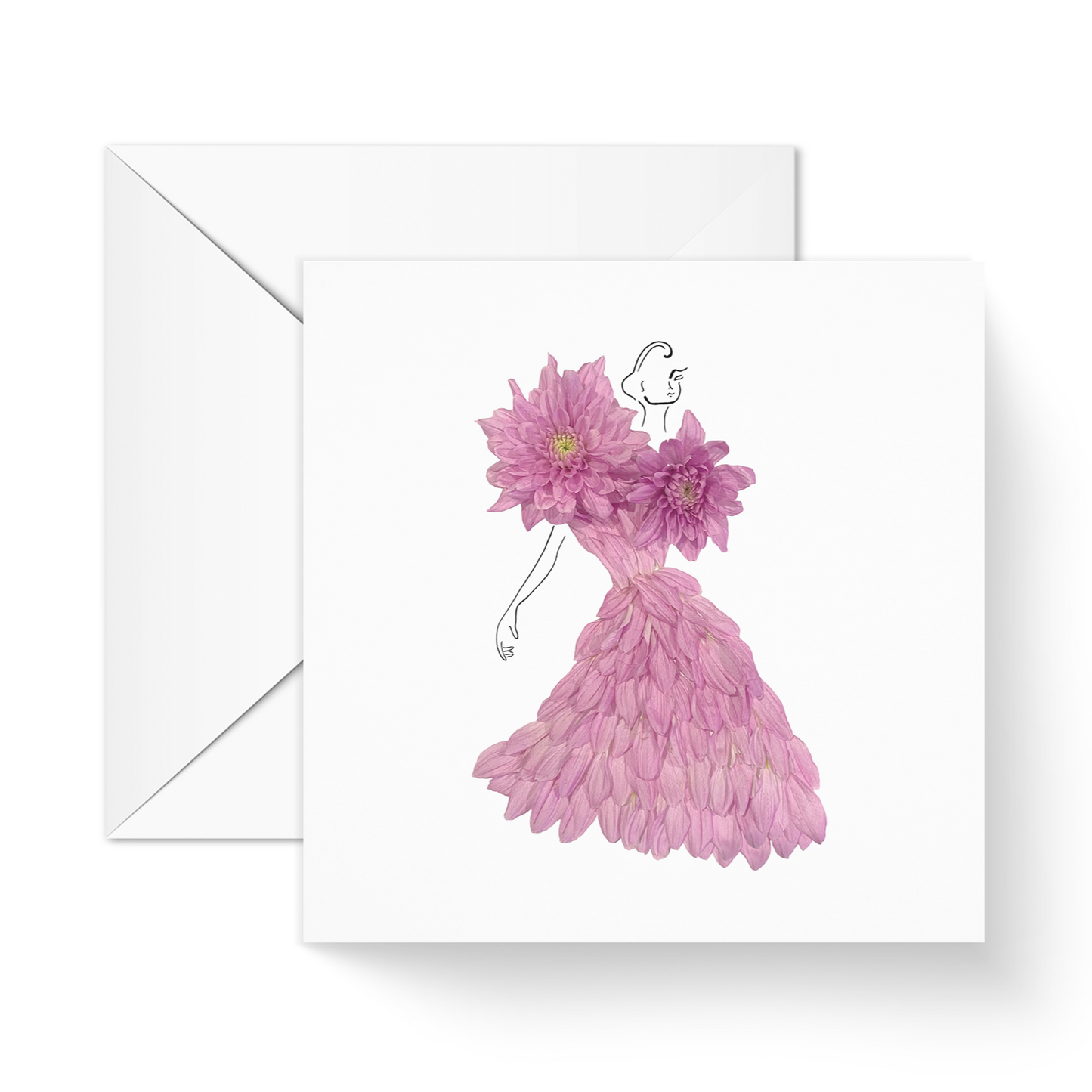 Dahalia Greeting Card