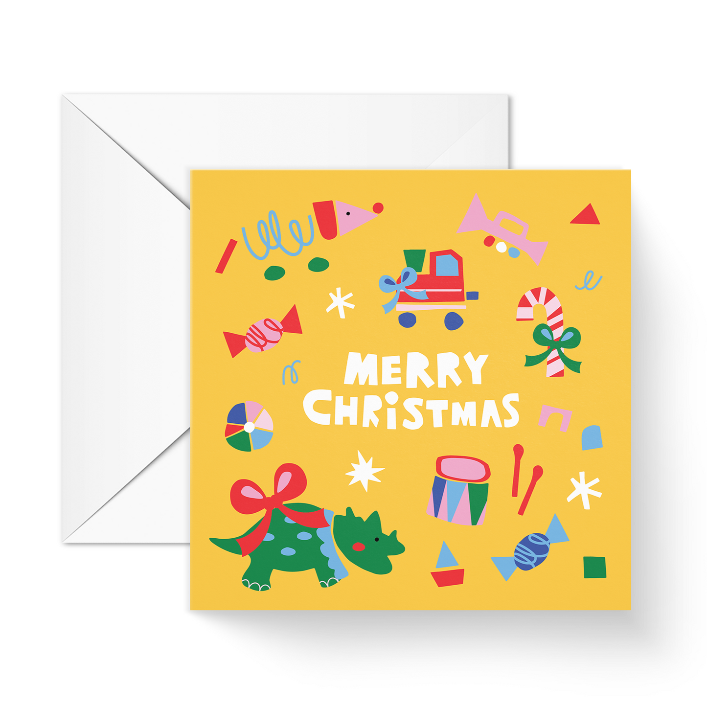 Holly Jolly Greeting Card