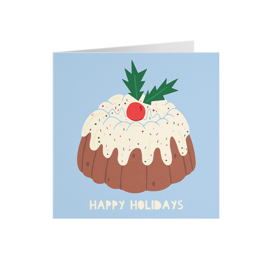 Pudding Greeting Card