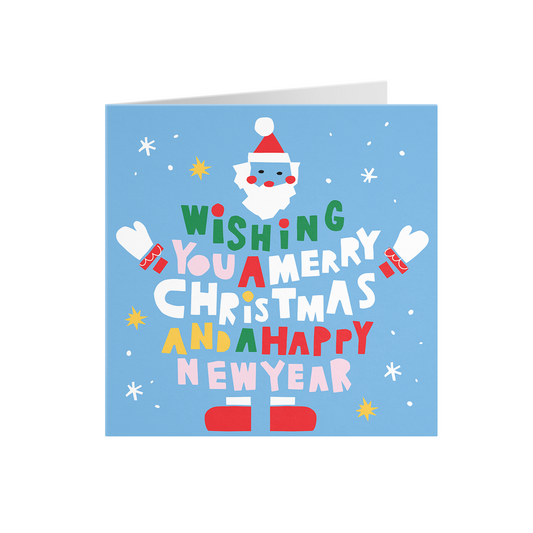 Santa Greeting Card