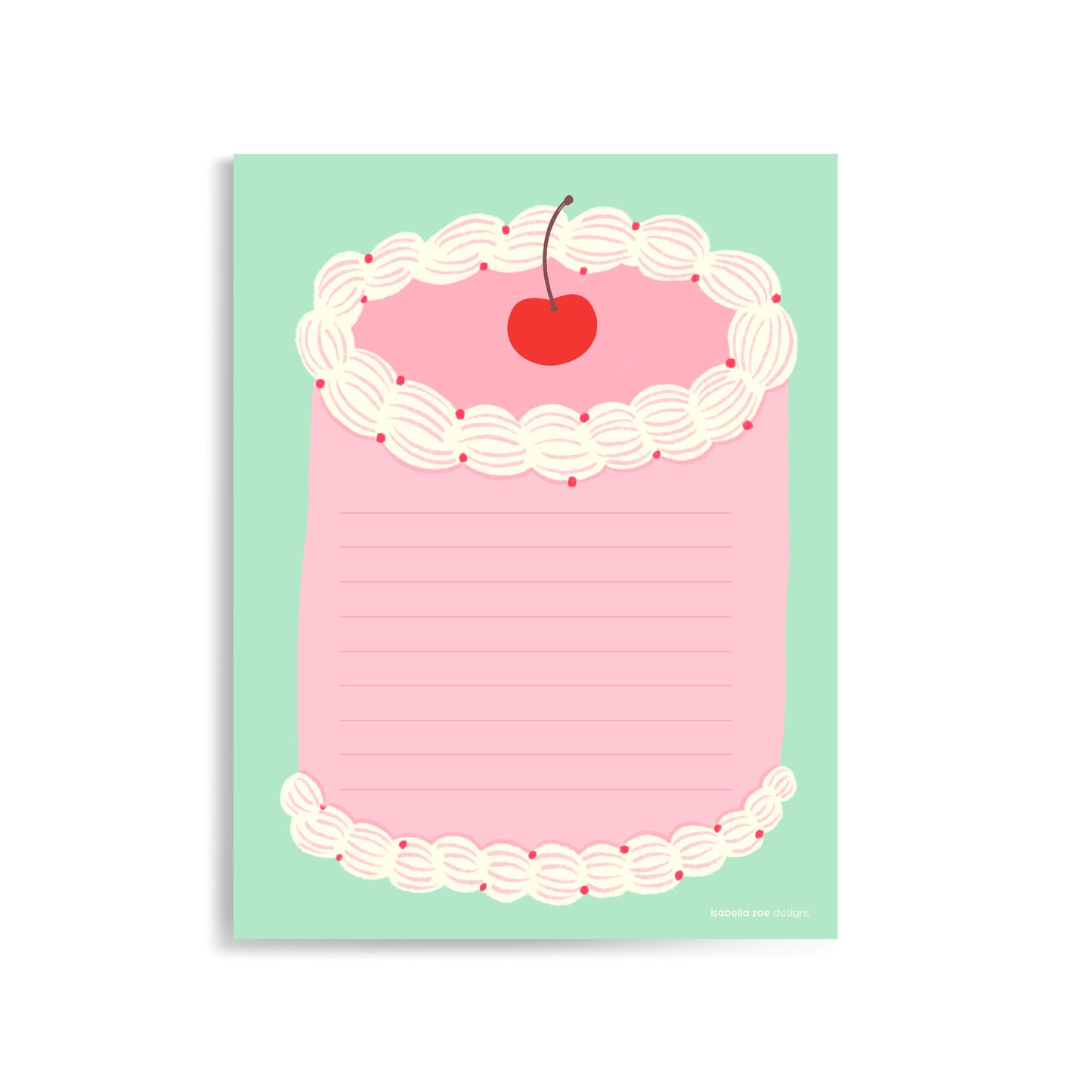 Tier Cake To-Do List Notepad